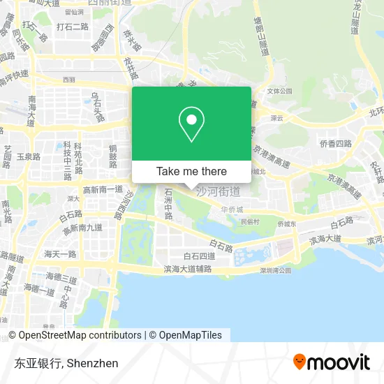 东亚银行 map