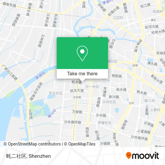 蚝二社区 map
