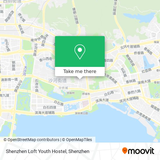 Shenzhen Loft Youth Hostel map