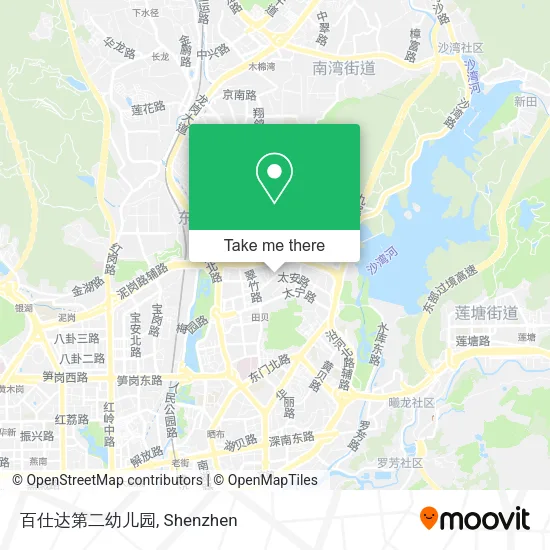 百仕达第二幼儿园 map
