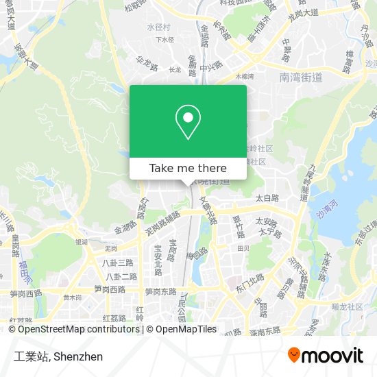 工業站 map