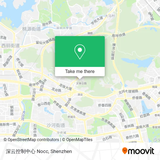 深云控制中心 Nocc map