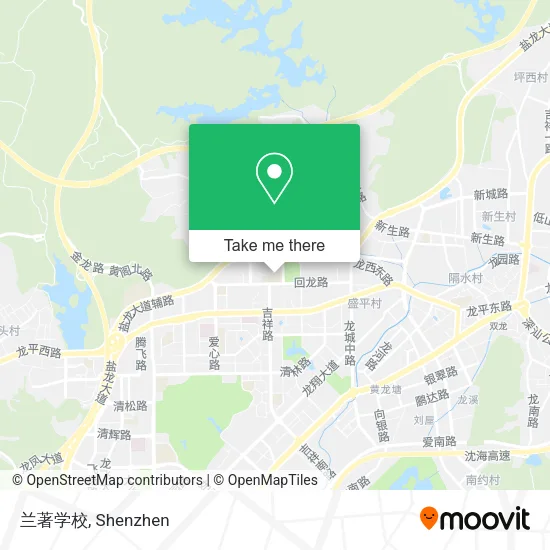 兰著学校 map