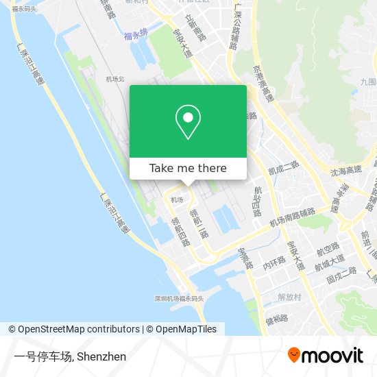 一号停车场 map