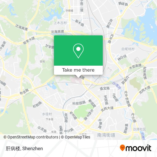 肝病楼 map
