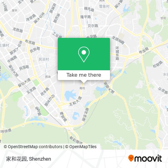 家和花园 map