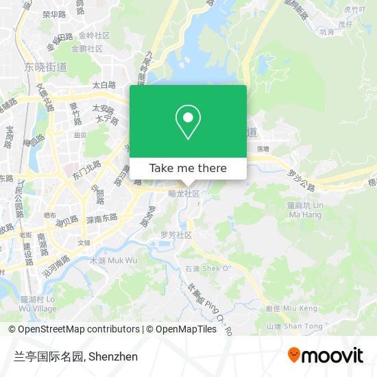 兰亭国际名园 map