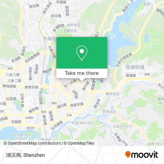 湖滨阁 map