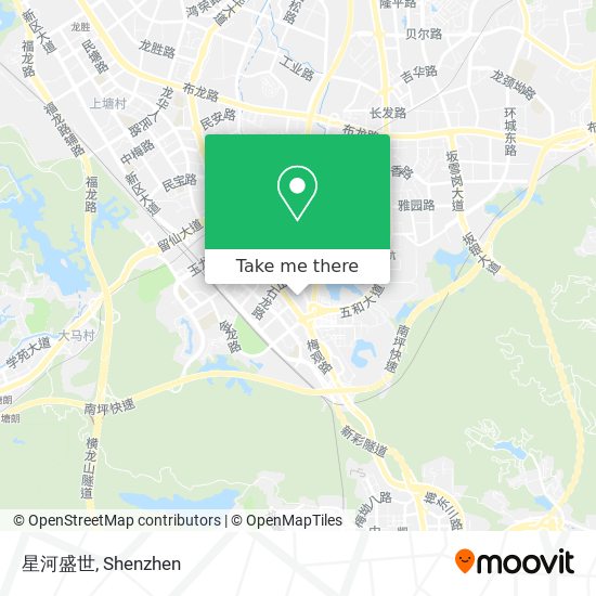 星河盛世 map