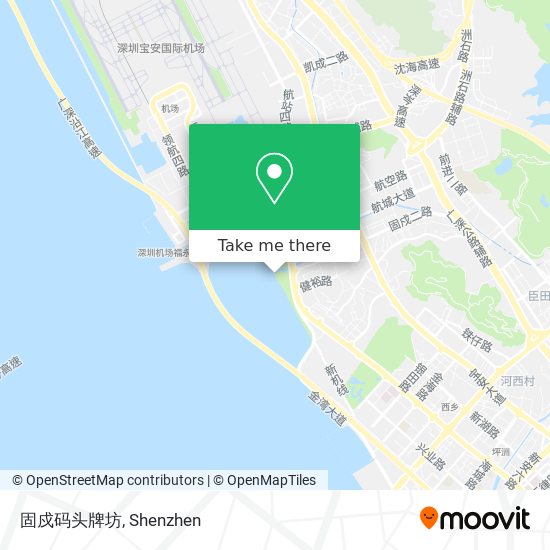 固戍码头牌坊 map