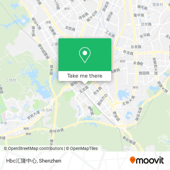 Hbc汇隆中心 map