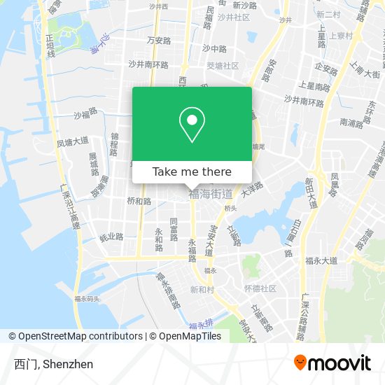 西门 map