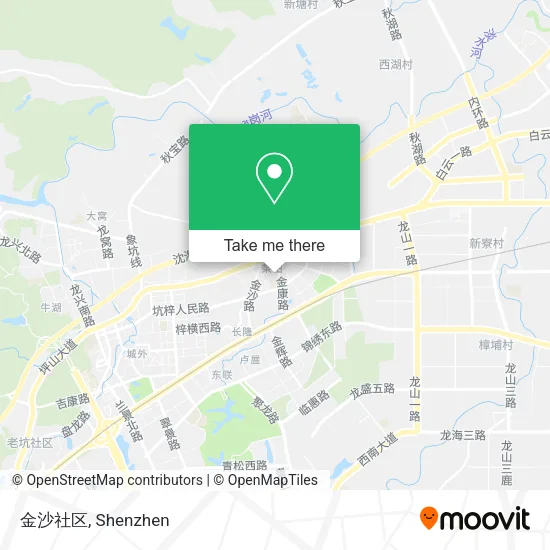 金沙社区 map