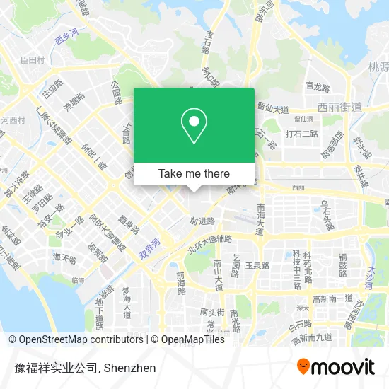 豫福祥实业公司 map