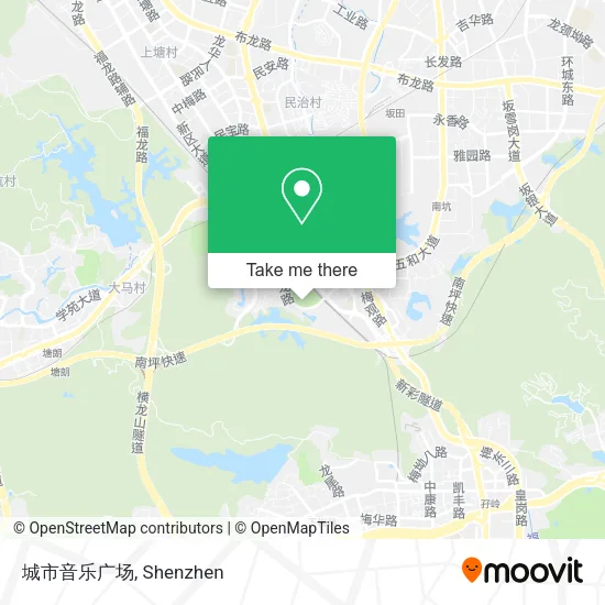 城市音乐广场 map