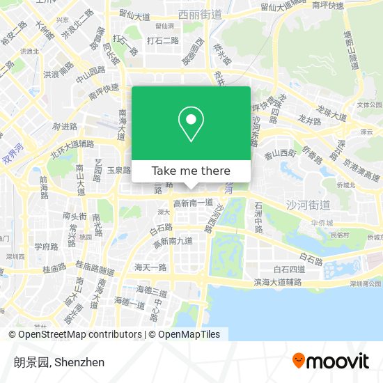 朗景园 map
