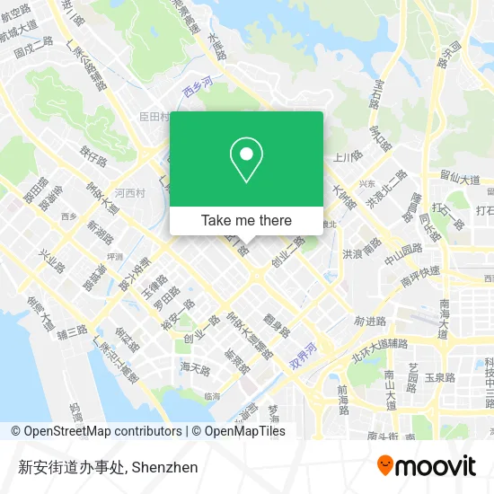 新安街道办事处 map