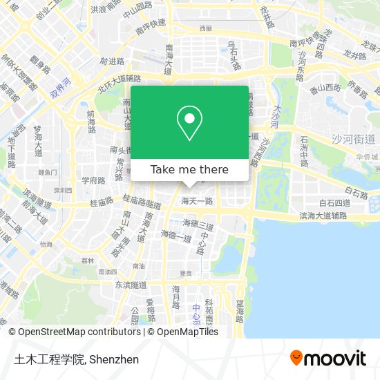 土木工程学院 map
