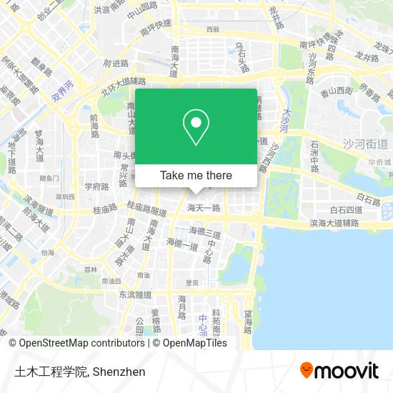 土木工程学院 map