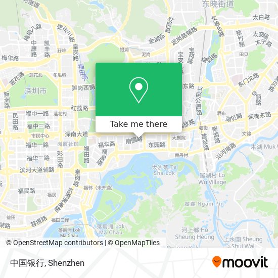 中国银行 map