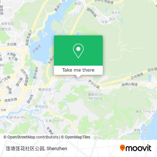 莲塘莲花社区公园 map
