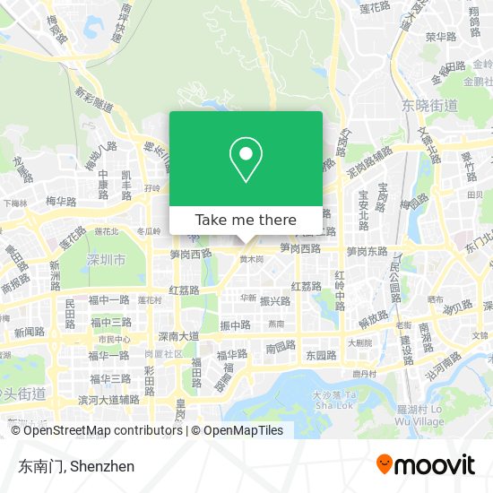 东南门 map