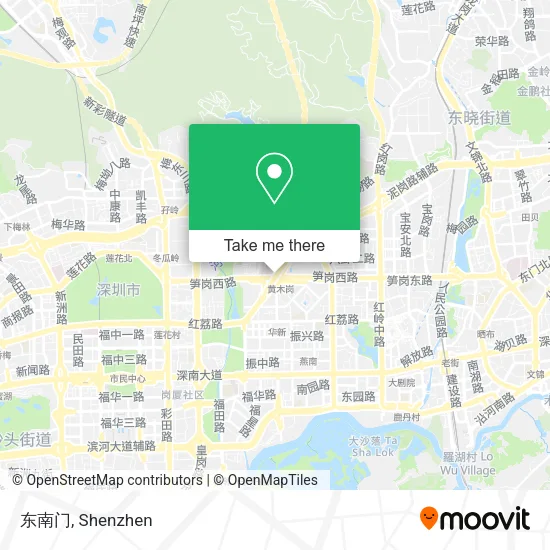 东南门 map