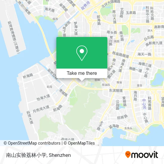 南山实验荔林小学 map