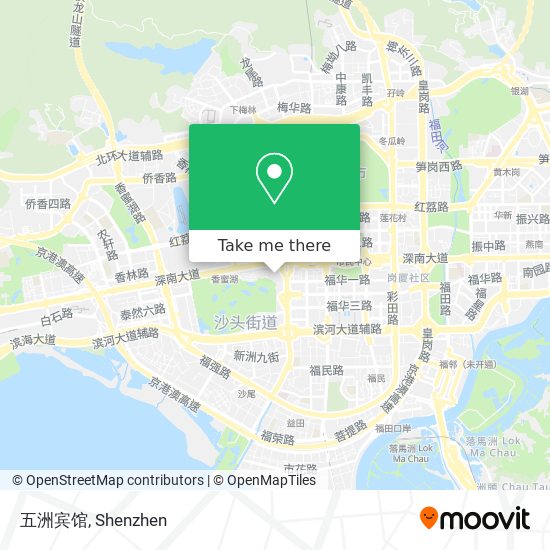 五洲宾馆 map