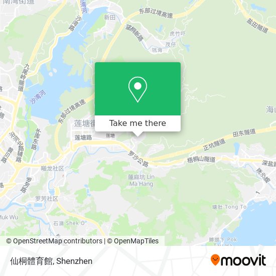 仙桐體育館 map