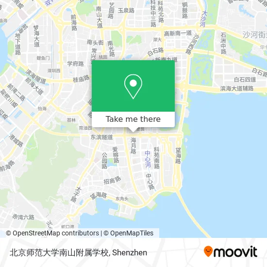 北京师范大学南山附属学校 map