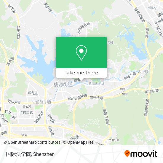 国际法学院 map