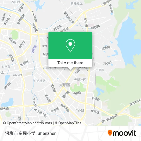 深圳市东周小学 map