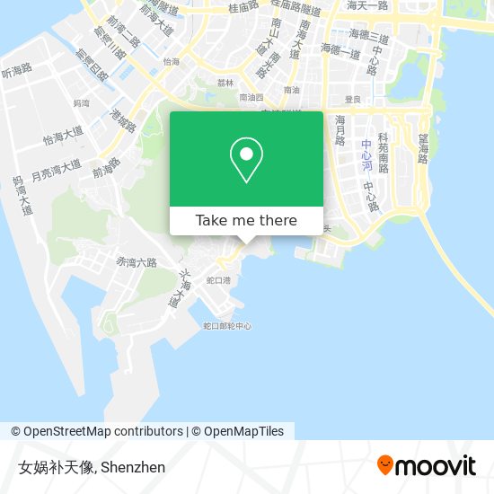 女娲补天像 map