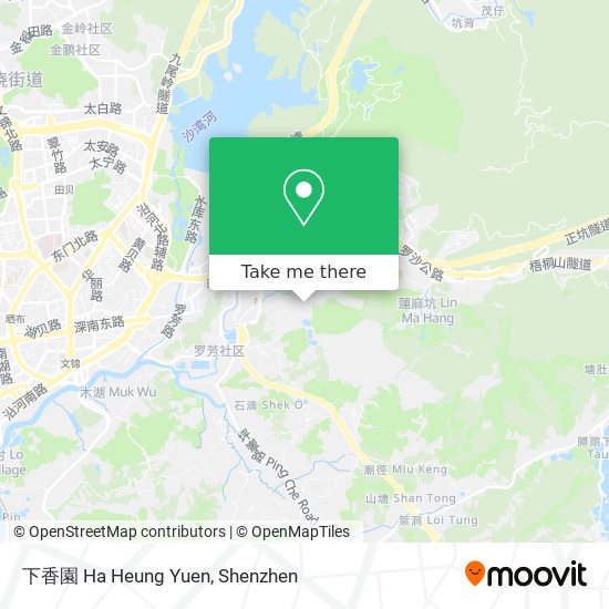 下香園 Ha Heung Yuen map
