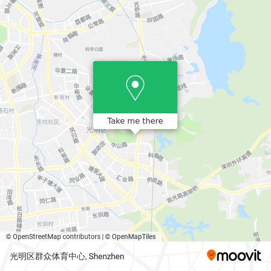 光明区群众体育中心 map