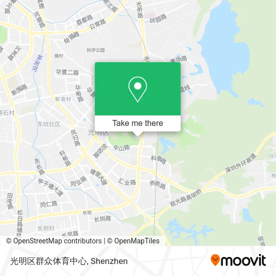光明区群众体育中心 map