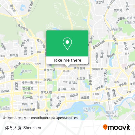 体育大厦 map