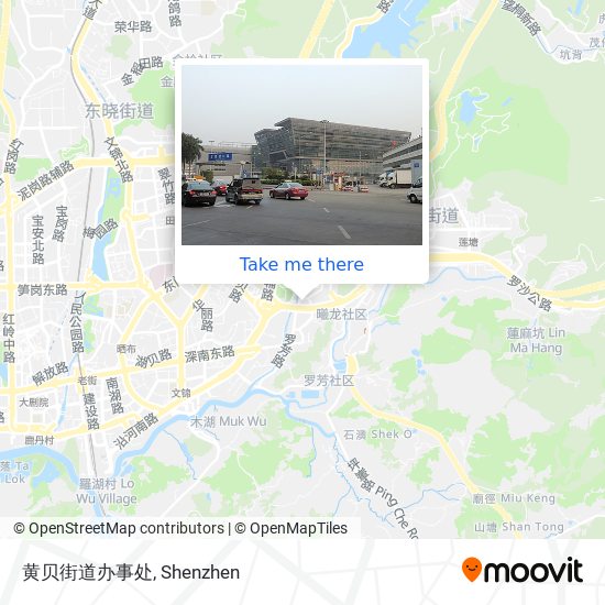 黄贝街道办事处 map