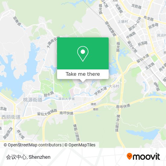 会议中心 map