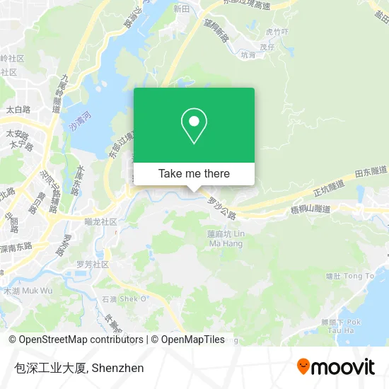 包深工业大厦 map