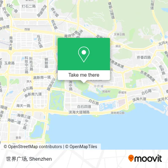 世界广场 map