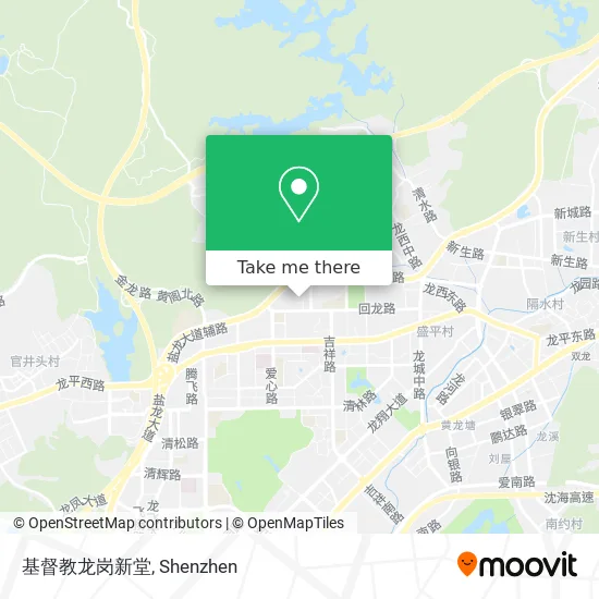 基督教龙岗新堂 map