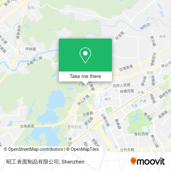 昭工表面制品有限公司 map