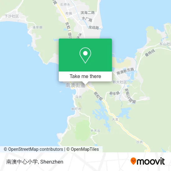 南澳中心小学 map