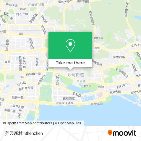 荔园新村 map