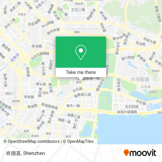 肯德基 map