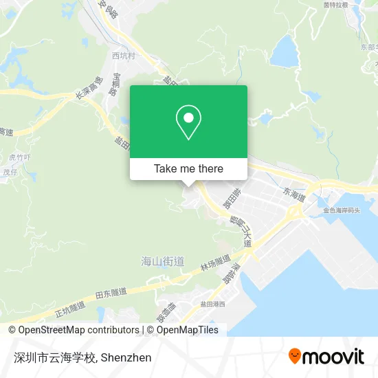 深圳市云海学校 map
