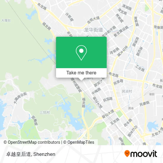 卓越皇后道 map