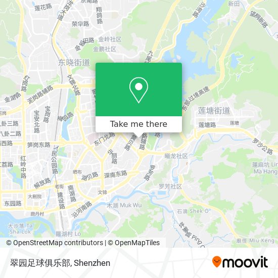 翠园足球俱乐部 map